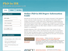 Tablet Screenshot of phdinhr.org